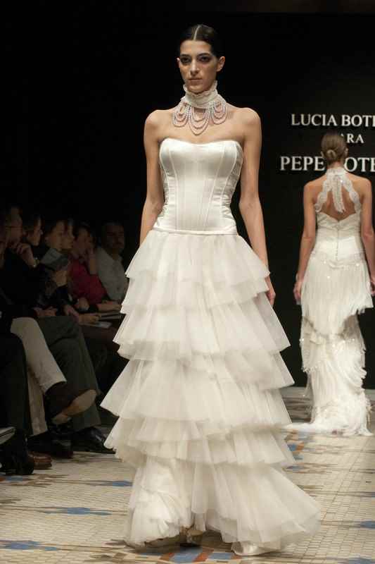 Couture de Lucía Botella para Pepe Botella. XVI 16 Valencia Fasion Week VFW 2013